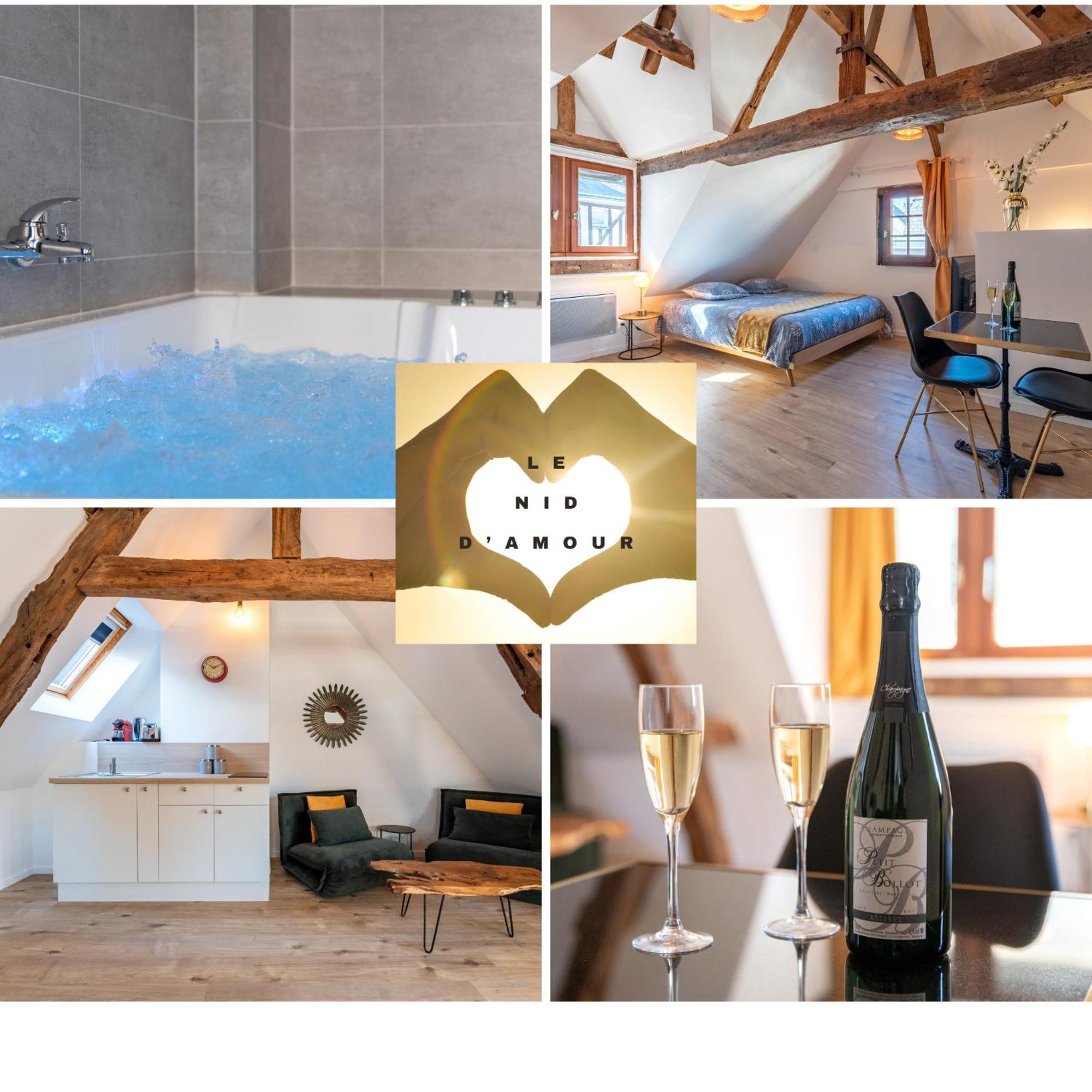 Centre-Ville Le Nid D'Amour Jacuzzi Appartement Руан Экстерьер фото